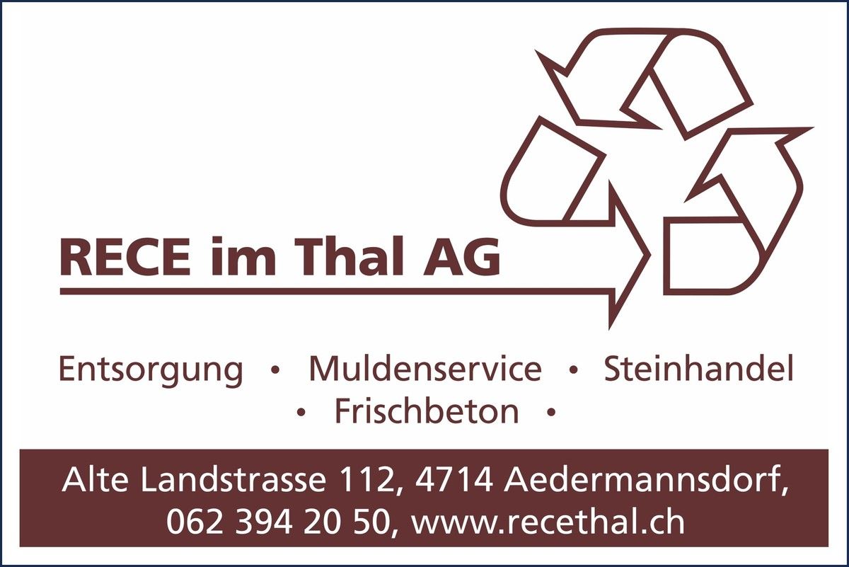 Keiler Sponsor: RECE im Thal AG