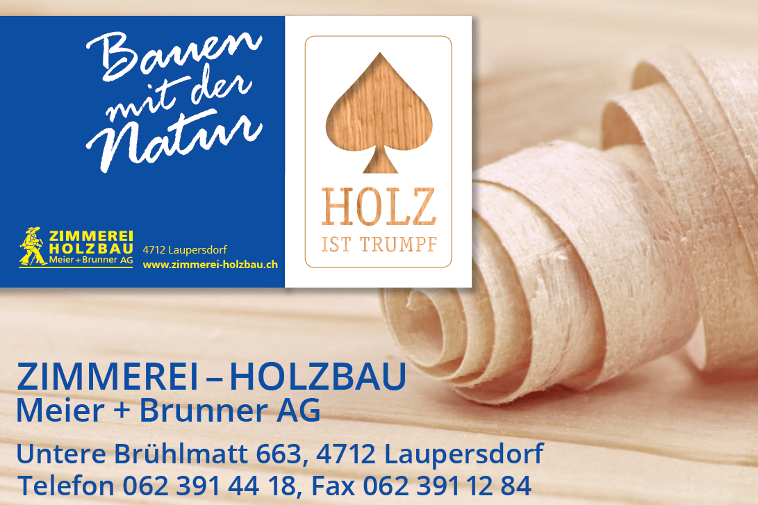 Keiler Sponsor: Zimmerei Holzbau